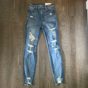 American Eagle, Next Level Stretch, Curvy Hi-Rise, Size: 0, Regular, 25w